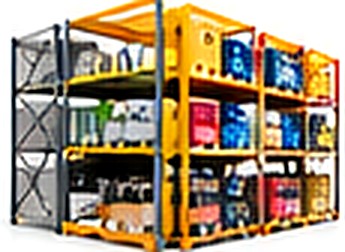 Rayonnages métalliques de stockage