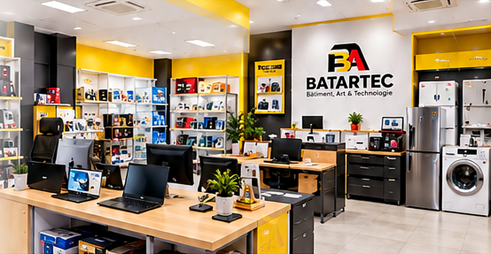Showroom BATARTEC : informatique, mobilier de bureau et électroménager